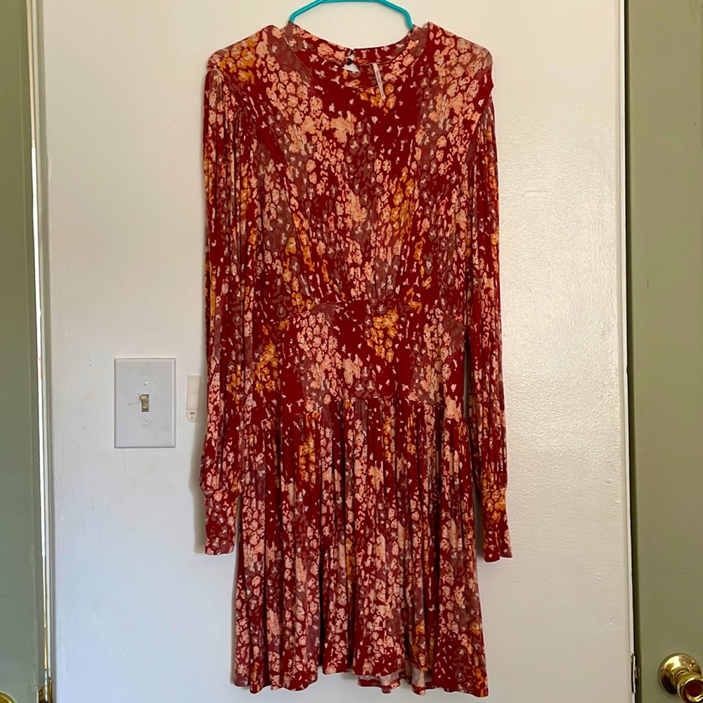 Long sleeve Free People dress